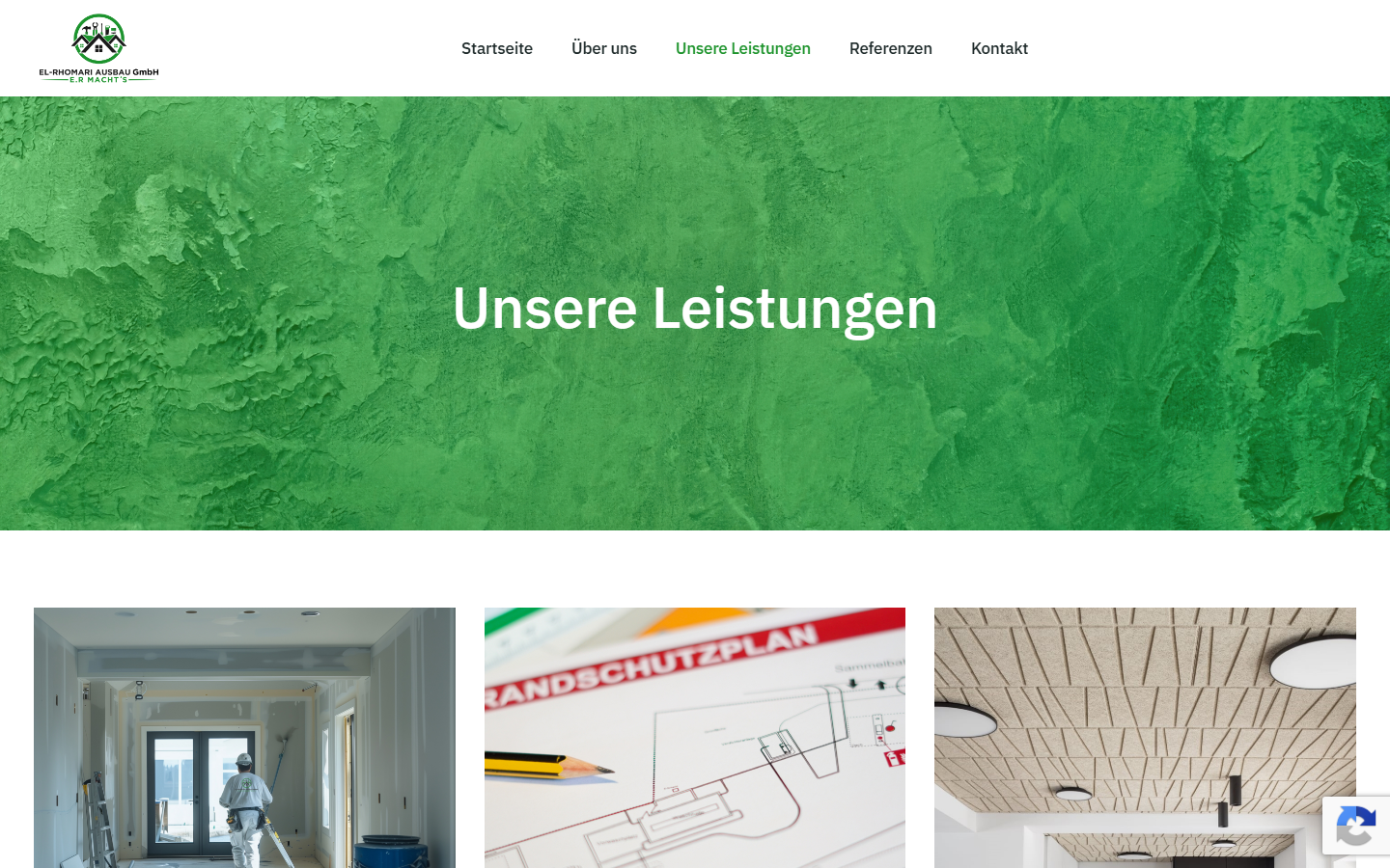Website, Hosting- und Mail-Migration für ER-Ausbau Einblick 2