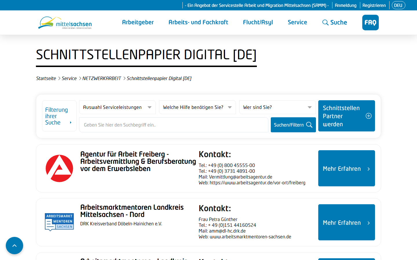 Digitale Servicestelle für Arbeit und Migration in Mittelsachsen Einblick 3