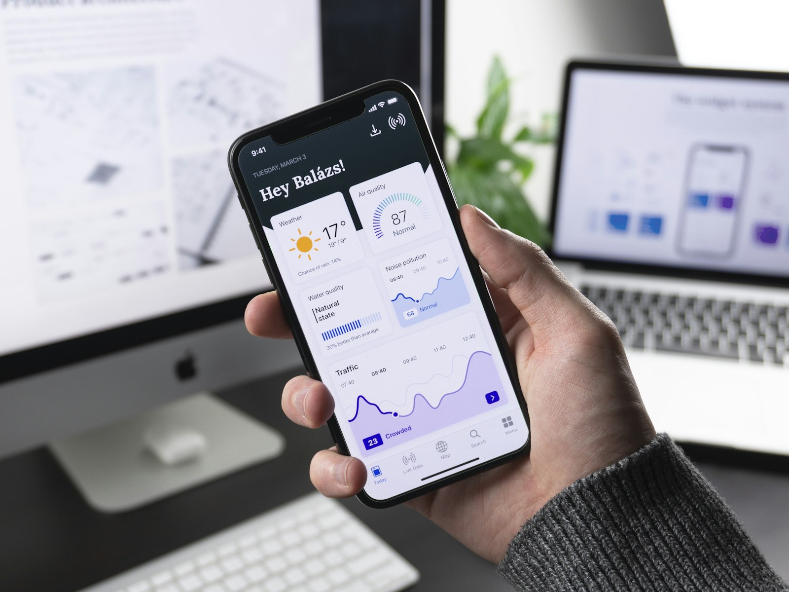 Mobile Landingpage- und Kampagnenansicht